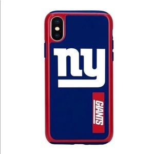 FOCO NFL NY Giants iPhone X (10) dual Hybrid Case